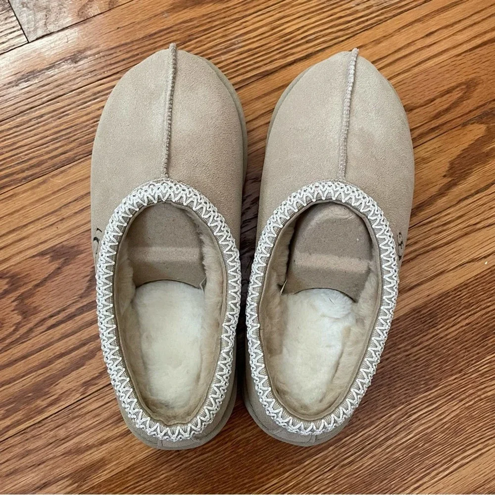 UGG Tasman Slipper Mustard Seed White Size 10 Women’s - Picture 4 of 8